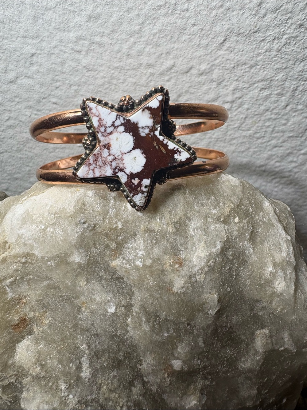 Wild Horse Star Copper Cuff